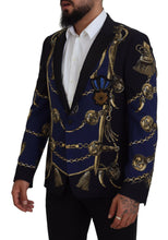 Load image into Gallery viewer, Dolce &amp; Gabbana Elegant Multicolor Martini Blazer
