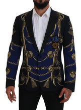 Load image into Gallery viewer, Dolce &amp; Gabbana Elegant Multicolor Martini Blazer
