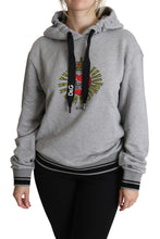 Load image into Gallery viewer, Dolce &amp; Gabbana Exclusive Hooded Gray Cotton Sweater
