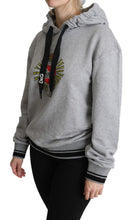 Load image into Gallery viewer, Dolce &amp; Gabbana Exclusive Hooded Gray Cotton Sweater
