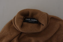 Load image into Gallery viewer, Dolce &amp; Gabbana Beige Cashmere Turtleneck Pullover Sweater
