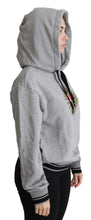 Load image into Gallery viewer, Dolce &amp; Gabbana Exclusive Hooded Gray Cotton Sweater
