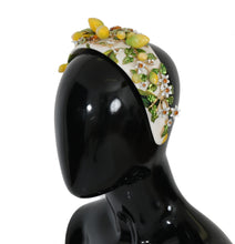 Load image into Gallery viewer, Dolce &amp; Gabbana Sicilian Lemon Crystal Diadem Tiara
