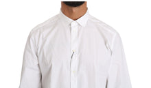 Load image into Gallery viewer, Dolce &amp; Gabbana Elegant White Cotton Gold Fit Shirt
