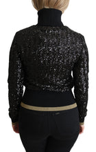 Load image into Gallery viewer, Dolce &amp; Gabbana Elegant Sequined Turtleneck Sweater
