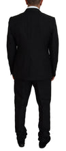 Load image into Gallery viewer, Dolce &amp; Gabbana Black Martini Slim Fit Designer Suit
