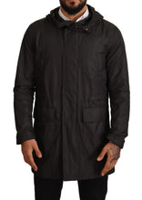 Load image into Gallery viewer, Dolce &amp; Gabbana Chic Hooded Blouson Coat in Timeless Black
