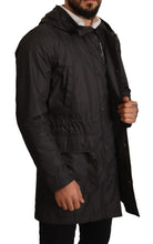Load image into Gallery viewer, Dolce &amp; Gabbana Chic Hooded Blouson Coat in Timeless Black
