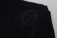 Load image into Gallery viewer, Dolce &amp; Gabbana Black Virgin Wool Crewneck Pullover  Sweater
