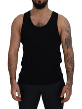 Load image into Gallery viewer, Dolce &amp; Gabbana Black Cotton Sleeveless Men T-shirt
