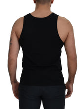 Load image into Gallery viewer, Dolce &amp; Gabbana Black Cotton Sleeveless Men T-shirt
