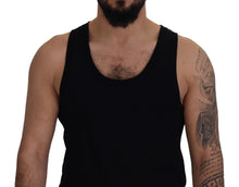 Load image into Gallery viewer, Dolce &amp; Gabbana Black Cotton Sleeveless Men T-shirt
