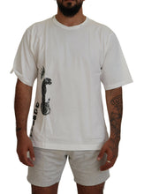 Load image into Gallery viewer, Dolce &amp; Gabbana Elegant Crew Neck Cotton Tee
