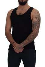 Load image into Gallery viewer, Dolce &amp; Gabbana Black Cotton Sleeveless Men T-shirt
