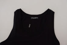 Load image into Gallery viewer, Dolce &amp; Gabbana Black Cotton Sleeveless Men T-shirt
