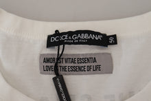 Load image into Gallery viewer, Dolce &amp; Gabbana Elegant Crew Neck Cotton Tee
