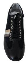 Load image into Gallery viewer, Dolce &amp; Gabbana Elegant Black Leather Sport Sneakers
