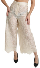Load image into Gallery viewer, Dolce &amp; Gabbana Elegant High Waist Palazzo Cropped Pants
