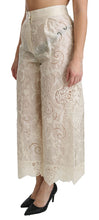 Load image into Gallery viewer, Dolce &amp; Gabbana Elegant High Waist Palazzo Cropped Pants

