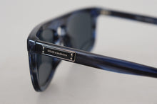 Load image into Gallery viewer, Dolce &amp; Gabbana Elegant Blue Acetate Sunglasses
