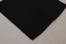 Load image into Gallery viewer, Dolce &amp; Gabbana Black Flora Design Mens Square Handkerchief Scarf
