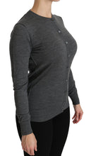 Load image into Gallery viewer, Dolce &amp; Gabbana Elegant Virgin Wool Crew Neck Cardigan
