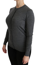 Load image into Gallery viewer, Dolce &amp; Gabbana Elegant Virgin Wool Crew Neck Cardigan
