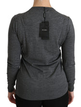 Load image into Gallery viewer, Dolce &amp; Gabbana Elegant Virgin Wool Crew Neck Cardigan
