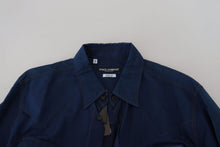 Load image into Gallery viewer, Dolce &amp; Gabbana Elegant Blue Denim Casual Shirt
