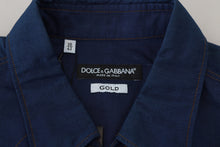 Load image into Gallery viewer, Dolce &amp; Gabbana Elegant Blue Denim Casual Shirt
