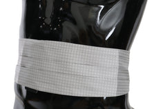 Load image into Gallery viewer, Dolce &amp; Gabbana Elegant Gray Silk Cummerbund

