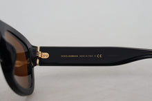 Load image into Gallery viewer, Dolce &amp; Gabbana Chic Brown Acetate Sunglasses
