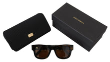 Load image into Gallery viewer, Dolce &amp; Gabbana Chic Brown Acetate Sunglasses
