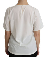 Load image into Gallery viewer, Dolce &amp; Gabbana Elegant Silk Blend Round Neck Top
