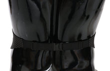 Load image into Gallery viewer, Dolce &amp; Gabbana Elegant Black Dotted Silk Cummerbund
