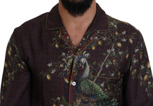 Load image into Gallery viewer, Dolce &amp; Gabbana Elegant Silk Satin Men&#39;s Pajama Style Shirt
