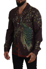 Load image into Gallery viewer, Dolce &amp; Gabbana Elegant Silk Satin Men&#39;s Pajama Style Shirt
