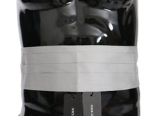 Load image into Gallery viewer, Dolce &amp; Gabbana Elegant Silk Gray Cummerbund
