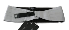 Load image into Gallery viewer, Dolce &amp; Gabbana Elegant Silk Gray Cummerbund
