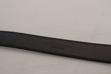 Load image into Gallery viewer, Dolce &amp; Gabbana Elegant Dark Blue Leather Belt
