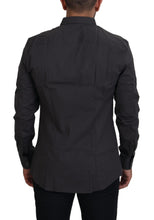 Load image into Gallery viewer, Dolce &amp; Gabbana Elegant Gray Sicilia Slim Fit Dress Shirt
