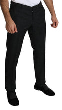 Load image into Gallery viewer, Dolce &amp; Gabbana Elegant Floral Brocade Dress Trousers
