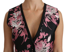 Load image into Gallery viewer, Dolce &amp; Gabbana Elegant Floral Brocade Plunging Vest Top
