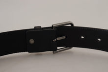 Load image into Gallery viewer, Dolce &amp; Gabbana Chic Black and Green Designer Belt with DG Logo
