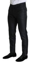 Load image into Gallery viewer, Dolce &amp; Gabbana Elegant Metallic Black Dress Pants
