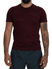 Load image into Gallery viewer, Dolce &amp; Gabbana Elegant Maroon Crew Neck Casual Tee
