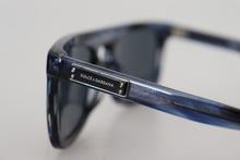 Load image into Gallery viewer, Dolce &amp; Gabbana Elegant Blue Acetate Sunglasses for Women
