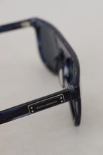 Load image into Gallery viewer, Dolce &amp; Gabbana Elegant Blue Acetate Sunglasses for Women
