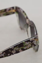 Load image into Gallery viewer, Dolce &amp; Gabbana Elegant Black Multicolor Gradient Sunglasses
