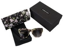 Load image into Gallery viewer, Dolce &amp; Gabbana Elegant Black Multicolor Gradient Sunglasses
